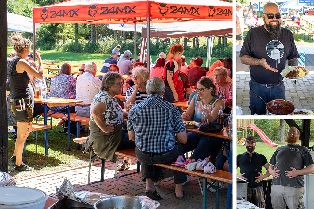 Bildercollage mit Impressionen vom Herbstfest